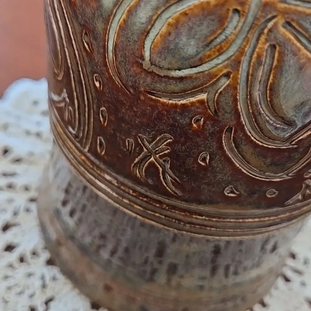 pottery wine chiller Porcelain Abby Lingle Decor Gift